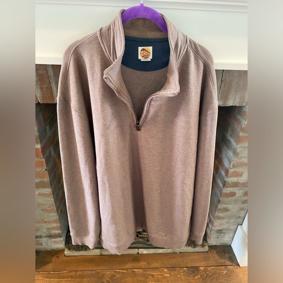 Mens CC California Tan Quarter Zip Pullover size XXL Casual Workwear​ - Picture 1 of 7